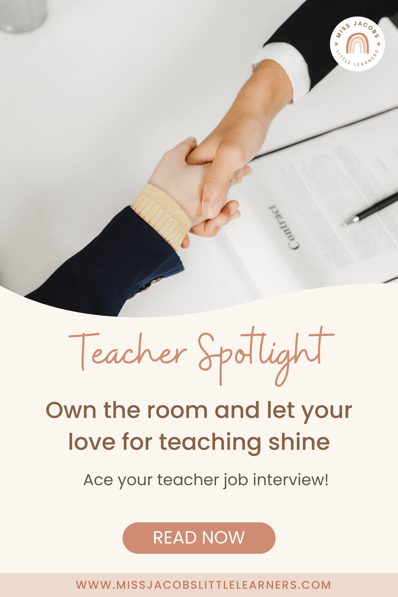 Top Job Interview Tips for Teachers – Miss Jacobs Little Learners