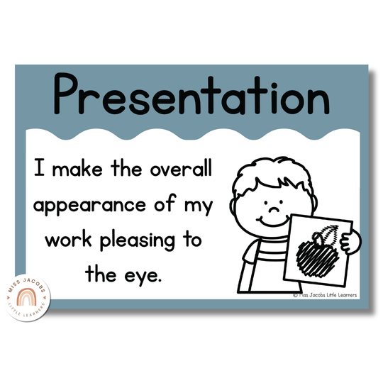 English Posters Reading and Writing Bundle - Cute Sea Life Theme