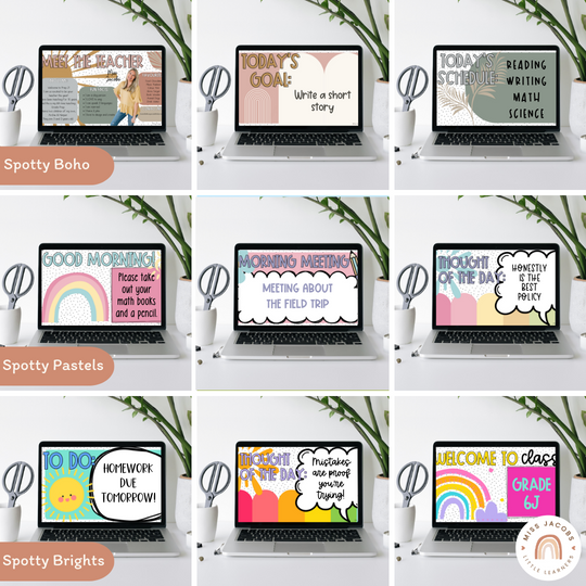 Mega Growing Bundle - Google Morning Slides & PowerPoint Templates