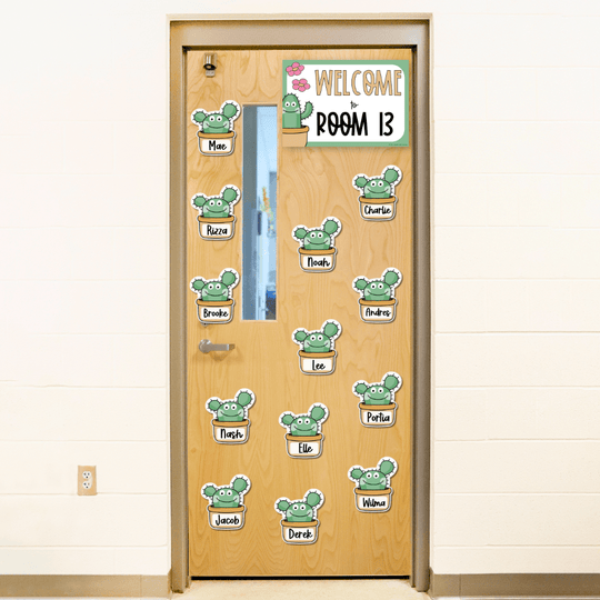 Cactus Door Display Classroom Decor