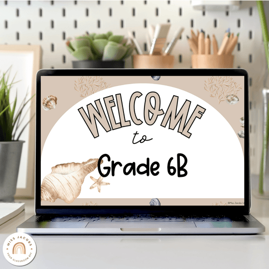 Google Morning Slides & PowerPoint Templates - Modern Ocean Theme