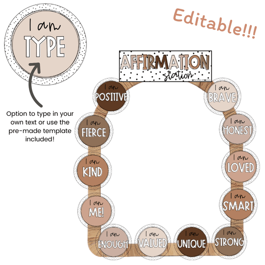 AFFIRMATION STATION | SPOTTY NEUTRALS