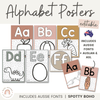 ALPHABET POSTERS | SPOTTY BOHO - Miss Jacobs Little Learners