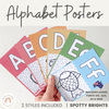 ALPHABET POSTERS | SPOTTY BRIGHTS THEME - Miss Jacobs Little Learners