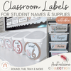 AUSTRALIANA Classroom Supply and Student Name Labels | Editable - Miss Jacobs Little Learners