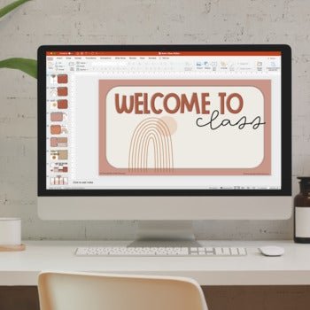 Google Morning Slides & PowerPoint Templates - Desert Neutrals