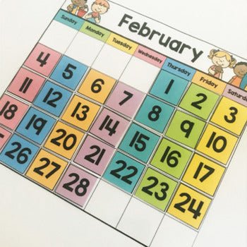 Calendar & Weather Display | Rainbow Classroom Decor - Miss Jacobs Little Learners