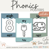 Cute Sea Life Phonics Posters - Miss Jacobs Little Learners