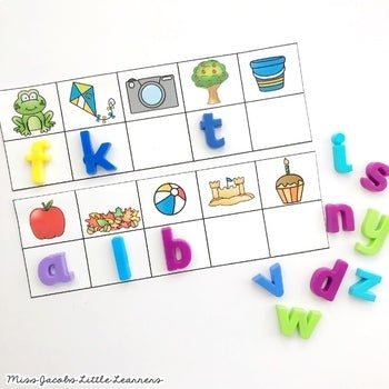 Initial Letter and Sounds Games - Miss Jacobs Little Learners