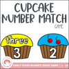 Number Match Game - Cupcakes - Miss Jacobs Little Learners