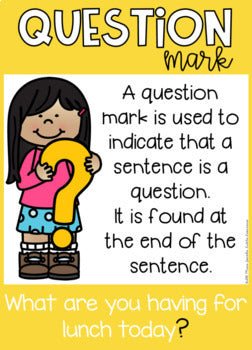 Punctuation Posters | Rainbow Theme