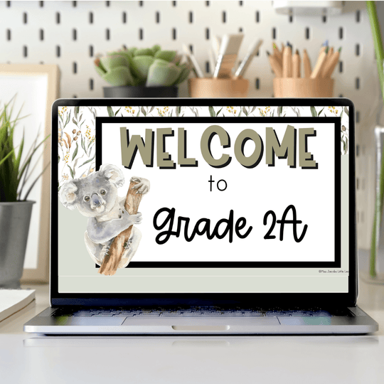 Google Morning Slides & PowerPoint Templates - Australiana Theme