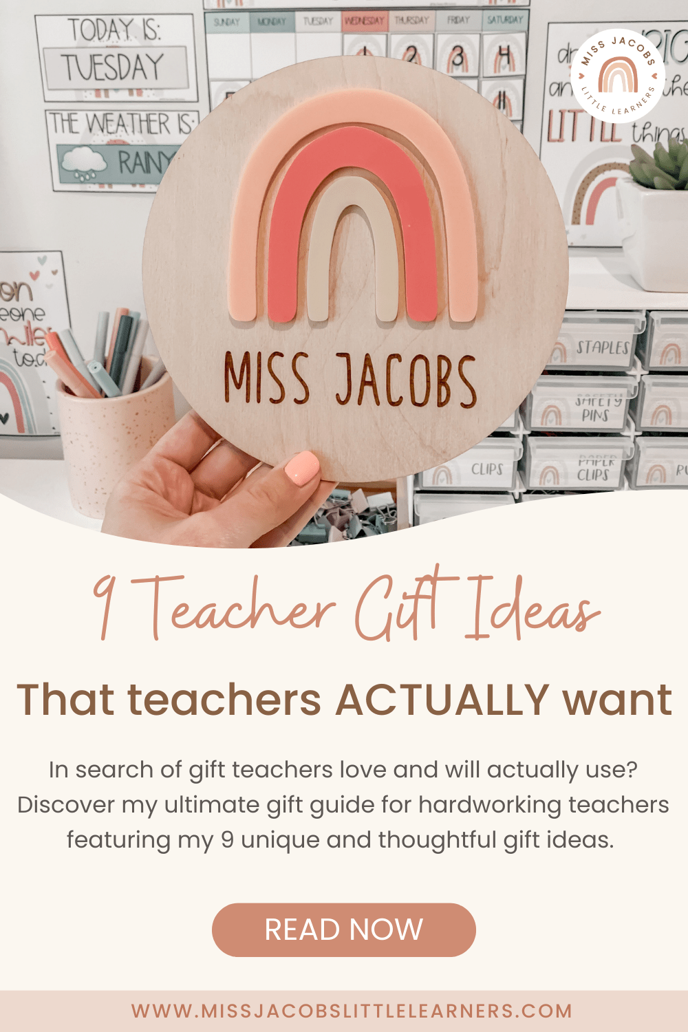 5 Teacher Appreciation Gift Ideas - The Ashley Nicole Blog