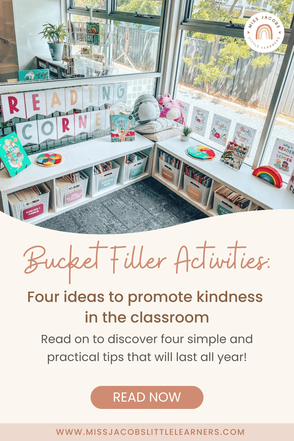 Colorful Classroom Buckets
