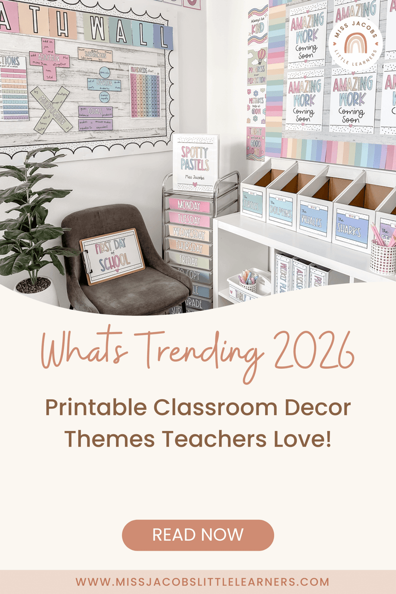 My Top Printable Classroom Decor Theme Picks for 2026 – Miss Jacobs ...