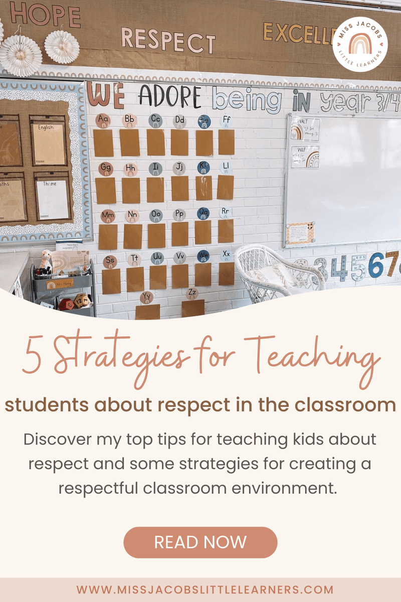 Classroom Strategies For Teaching Children About Respect – Miss Jacobs ...
