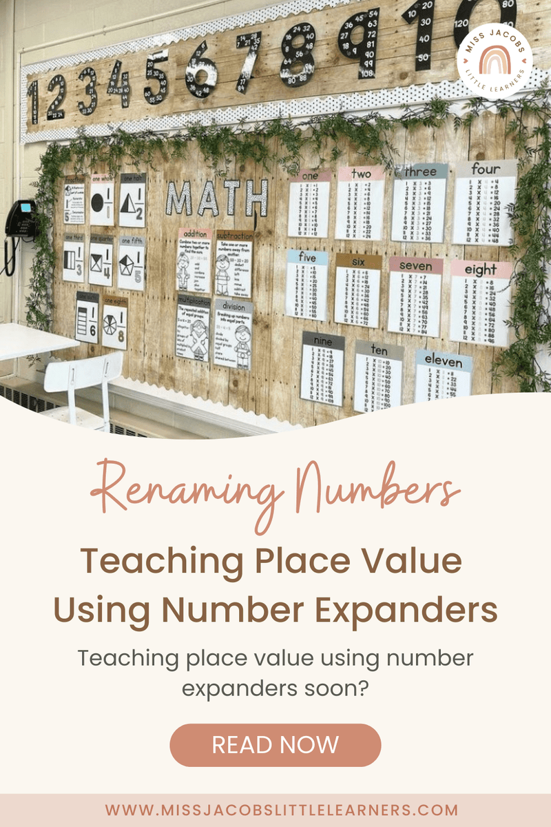 Teaching Place Value Using Number Expanders – Miss Jacobs Little Learners