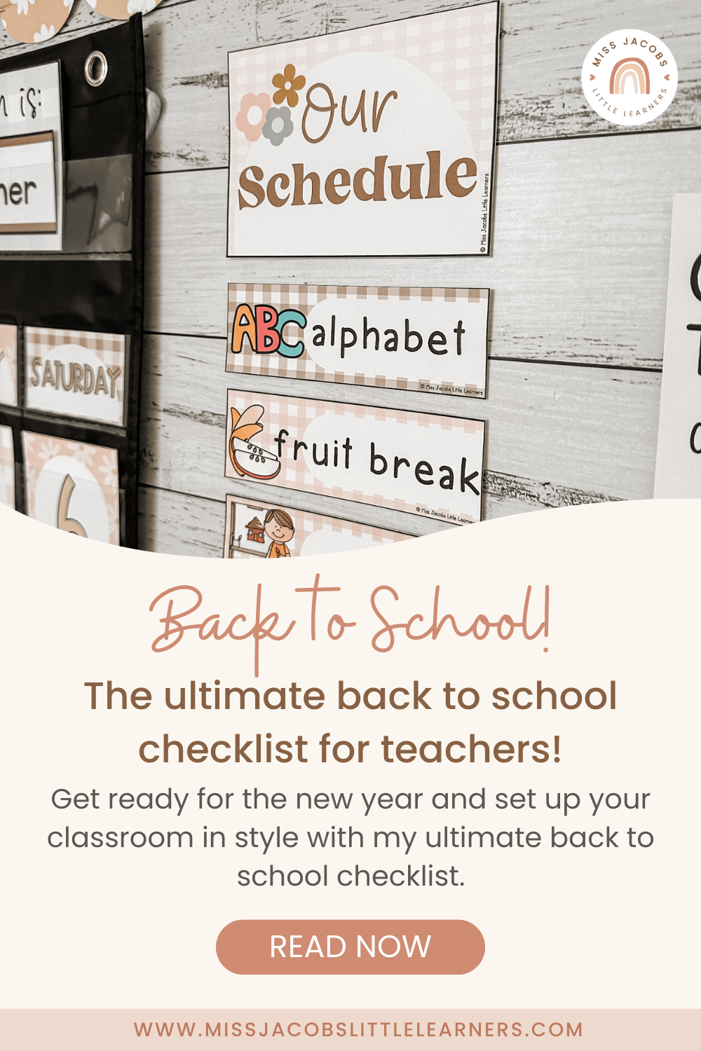 Getting Ready For School Checklist