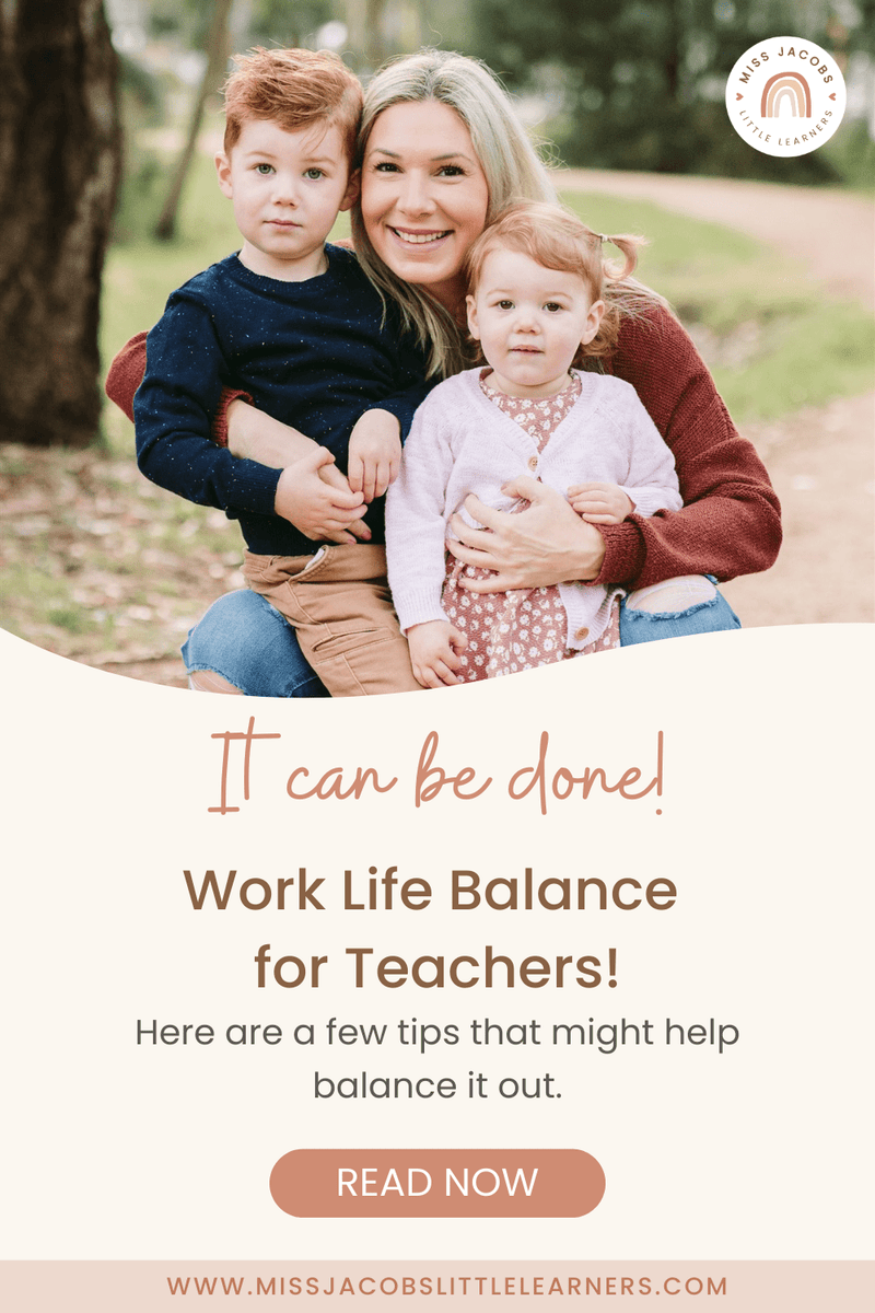 Work life balance for teachers: it can be done! – Miss Jacobs Little ...