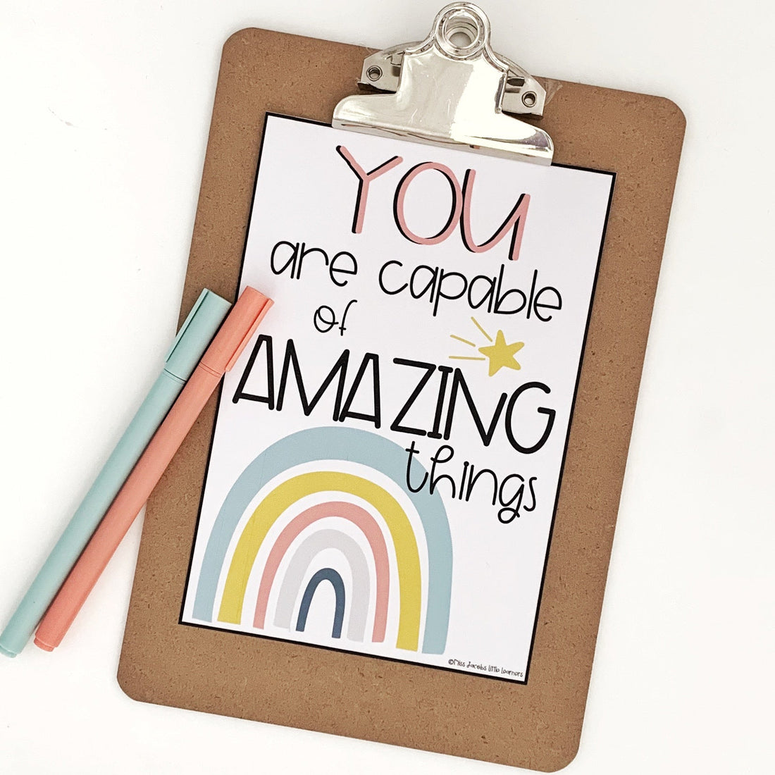  Motivational Posters | Miss Jacobs Little Learners