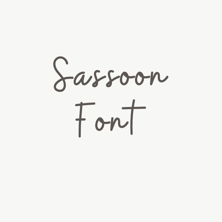  Sassoon Font | Miss Jacobs Little Learners