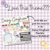 Color Posters| Daisy Gingham Neutrals Classroom Decor | Miss Jacobs Little Learners | Editable