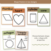 2D & 3D Shape Posters - Woodland Math Posters Decor -  Miss Jacobs Little Learners