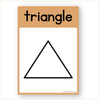 2D & 3D Shape Posters - Woodland Math Posters Decor -  Miss Jacobs Little Learners