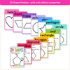 2D & 3D Shape Posters - Bright Math Decor - Miss Jacobs Little Learners
