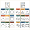 2D & 3D Shape Posters - Cute Jungle Animals Math Decor - Miss Jacobs Little Learners