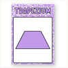 2D & 3D Shape Posters - Cutesy Composition Notebook Math Decor - Miss Jacobs Little Learners