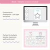 2D & 3D Shape Posters - Daisy Gingham Pastels Math Decor - Miss Jacobs Little Learners