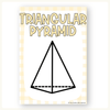 2D & 3D Shape Posters - Daisy Gingham Pastels Math Decor - Miss Jacobs Little Learners