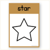 2D & 3D Shape Posters - Desert Neutrals Math Decor - Miss Jacobs Little Learners