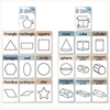 2D & 3D Shape Posters - Modern Ocean Math Decor - Miss Jacobs Little Learners