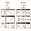 2D & 3D Shape Posters - Neutrals Math Decor - Miss Jacobs Little Learners