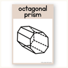 2D & 3D Shape Posters - Neutrals Math Decor - Miss Jacobs Little Learners