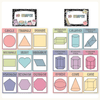 2D & 3D Shape Posters - Pastel Composition Notebook Math Decor - Miss Jacobs Little Learners