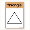 2D & 3D Shape Posters - Woodland Math Decor - Miss Jacobs Little Learners