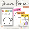 2D Shape Posters - Cutesy Classroom Decor - Miss Jacobs Little Learners