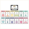 2D Shape Posters - Cutesy Pastel Math Decor - Miss Jacobs Little Learners