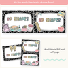 2D Shape Posters - Pastel Composition Notebook Math Decor - Miss Jacobs Little Learners