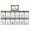 2D Shape Posters - Pastel Composition Notebook Math Decor - Miss Jacobs Little Learners