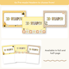 2D Shapes Posters - Happy Hive Math Decor - Miss Jacobs Little Learners