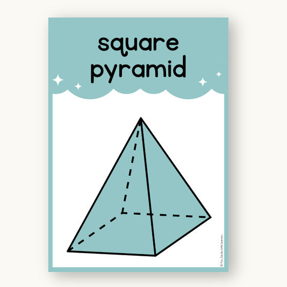 3D Object Posters - Dreamy Space Theme Classroom Decor - Miss Jacobs Little Learners