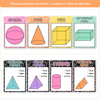3D Objects Posters - Cutesy Composition Notebook Math Decor - Miss Jacobs Little Learners