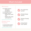 3D Objects Posters - Cutesy Pastel Math Decor - Miss Jacobs Little Learners
