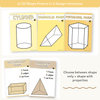 3D Objects Posters - Happy Hive Math Decor - Miss Jacobs Little Learners