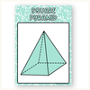 3D Objects Posters - Pastel Composition Notebook Math Decor - Miss Jacobs Little Learners