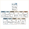 3D Shape Posters - Modern Ocean Classroom Decor - Miss Jacobs Little Learners